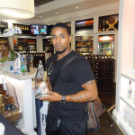 Cool guy with AnestasiA Vodka, Liquor Library, Las Vegas