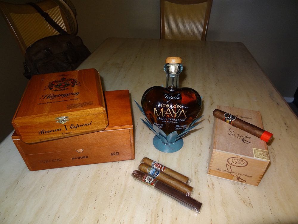 Tequila Maya, Cigar Boxes, Phil Maloof & Alec Bradley Cigars, Las Vegas