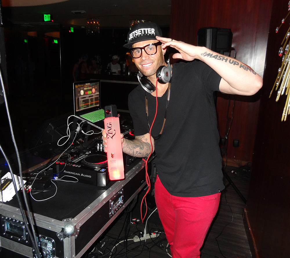 DJ Mash Up King, ZING Vodka Red Velvet, Share Nightclub, Las Vegas