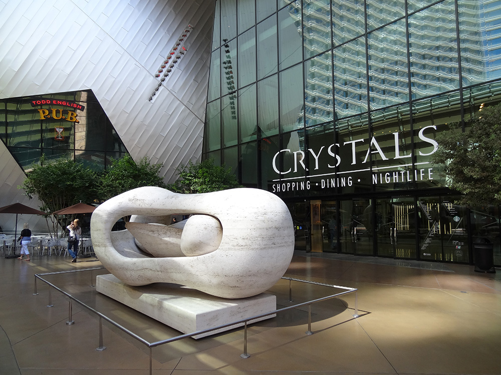 Entrance to the Shops at Crystals, Aria City Center, Las Vegas