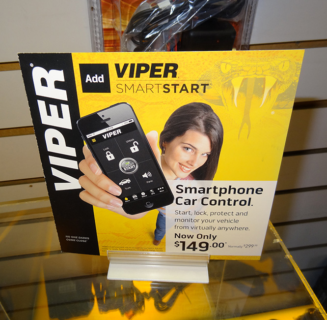 Viper Smartphone Car Control, Audio Express, Las Vegas