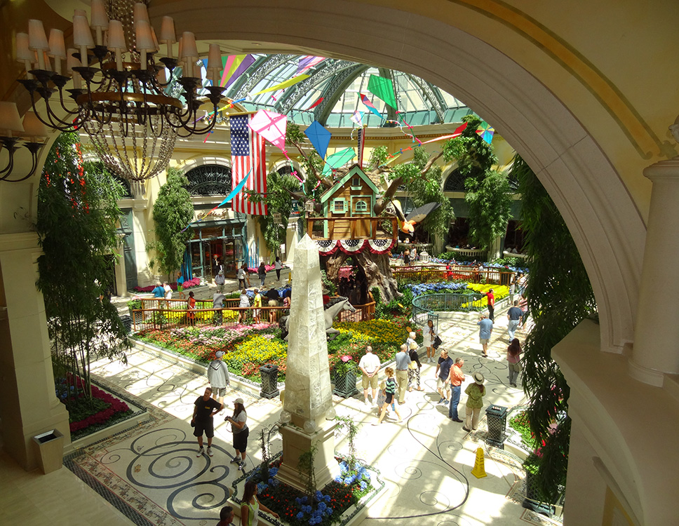 Summer Celebration at Bellagio Conservatory & Botanical Gardens, Las Vegas 2014