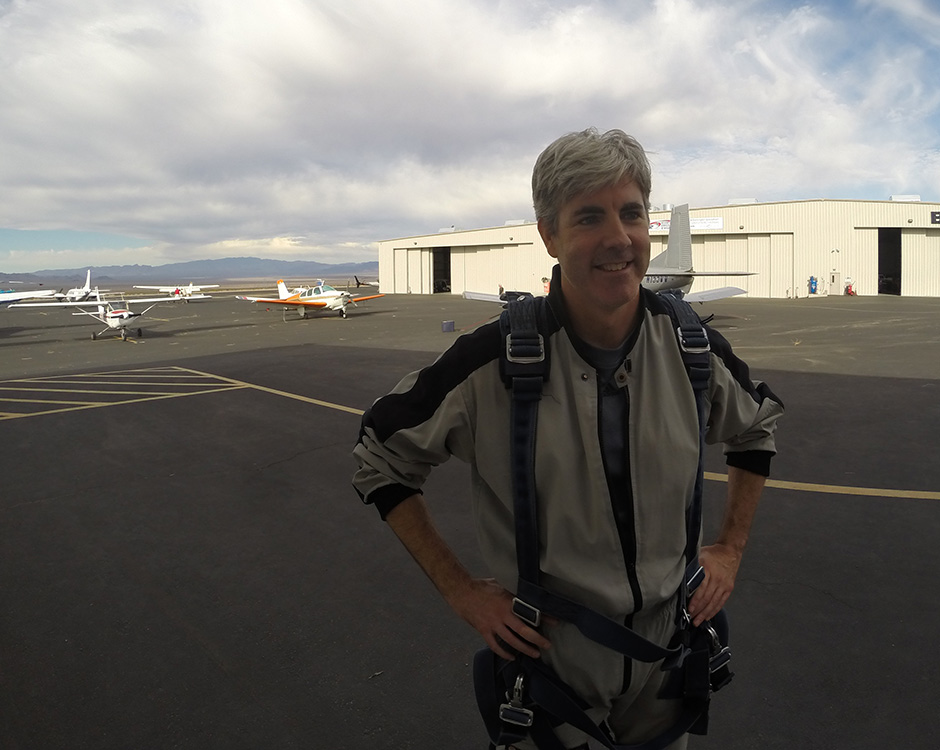 Brendan Magone, Tandem Skydiving Pre-Departure, Skydive Las Vegas