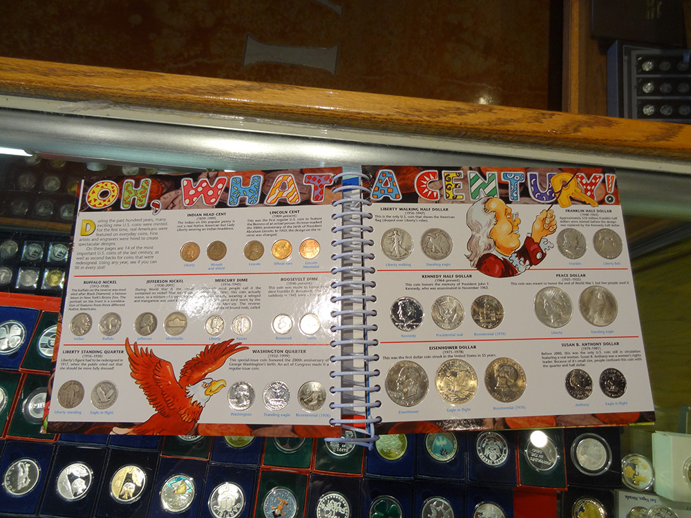 Coin Collecting for Kids, Sahara Coins in Las Vegas