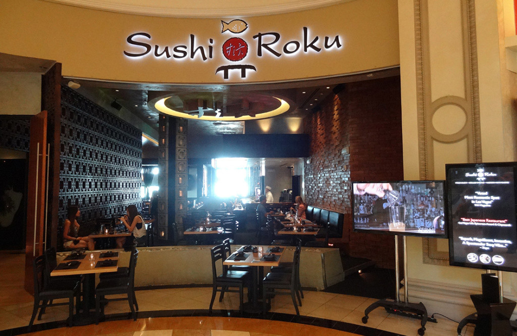 Sushi Roku Entrance, Caesars Palace, Las Vegas