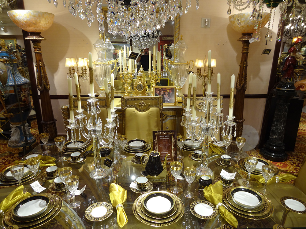 Luxury Dinner Setting, Regis Galerie, Venetian Las Vegas