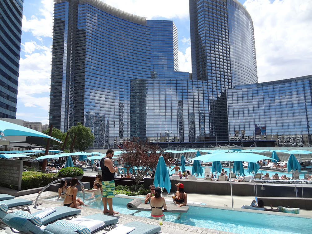 Private Cabana Pool, Vdara Hotel & Spa, Las Vegas