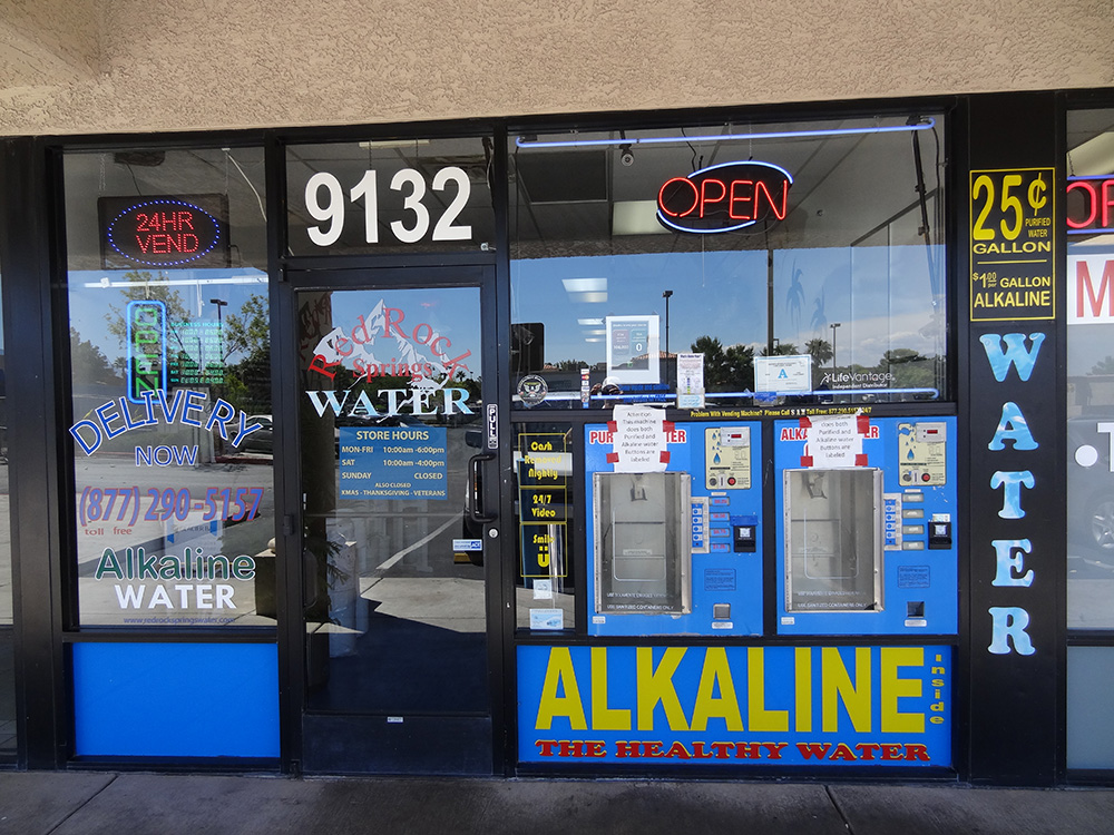 Alkaline Water - Red Rock Springs Water - Las Vegas Top Picks