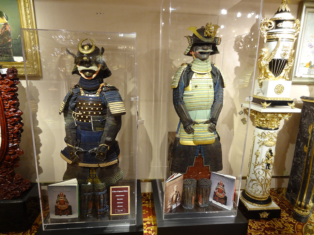 Samurai Armor, Regis Galerie, Venetian Las Vegas