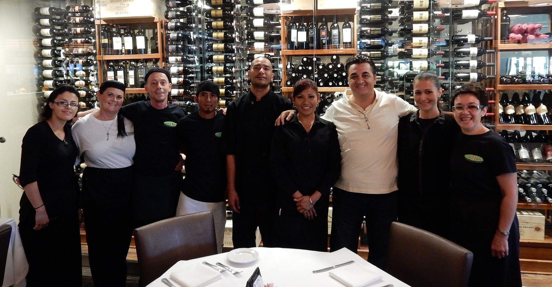 Chef Giancarlo in White & Staff, Siena Italian Restaurant, Westside Las Vegas