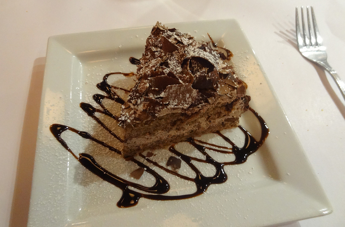 Chocolate Mousse, Siena Italian, Las Vegas