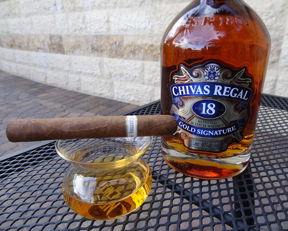 Cigar Pairing, Chivas Regal 18