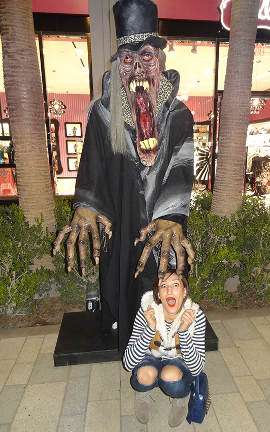 Kseniya Kirillova, Halloween Fun LINQ District, Las Vegas