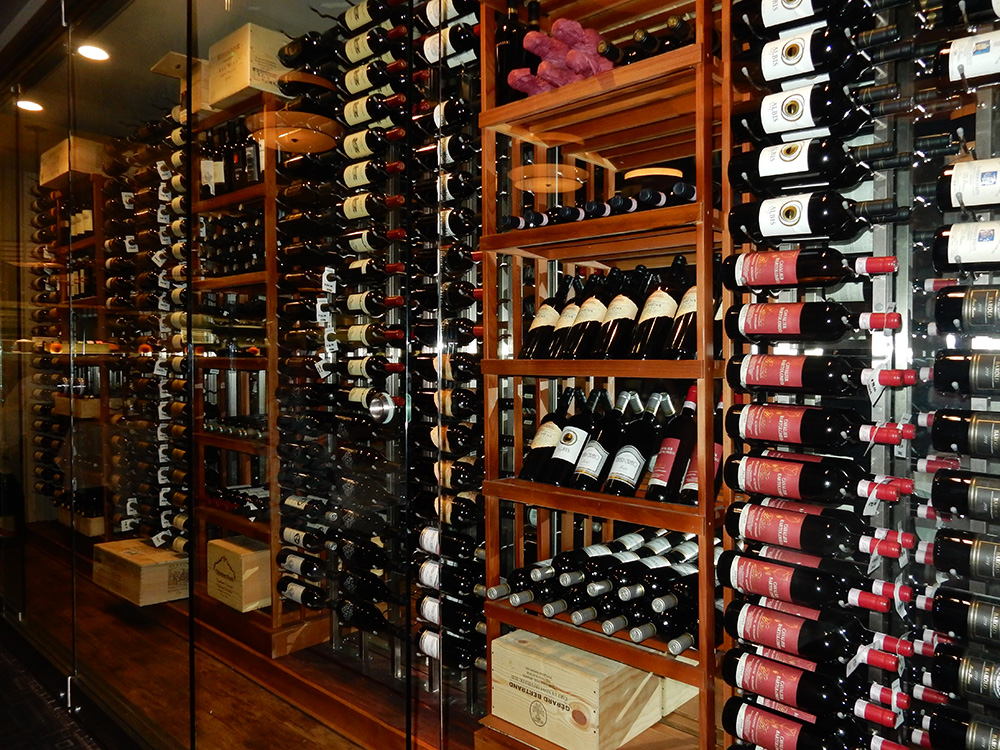 Wine Rack at Siena Italian Restaurant, Las Vegas