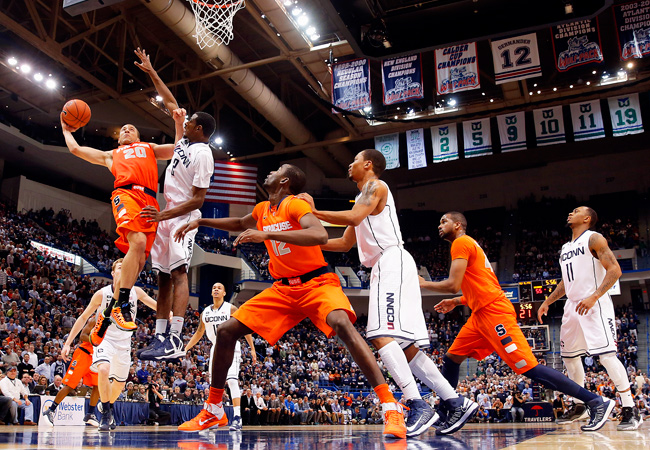 College Basketball Action Image