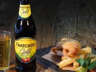 Thatchers Gold English Cider, Innis & Gunn Oak Aged Beer