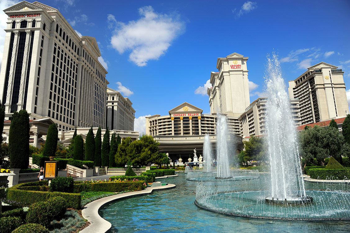 Caesars Palace Fountain Entrance, Las Vegas