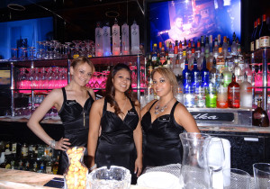 Lovely Servers in Fireside Lounge, Peppermill Restaurant, Las Vegas Strip