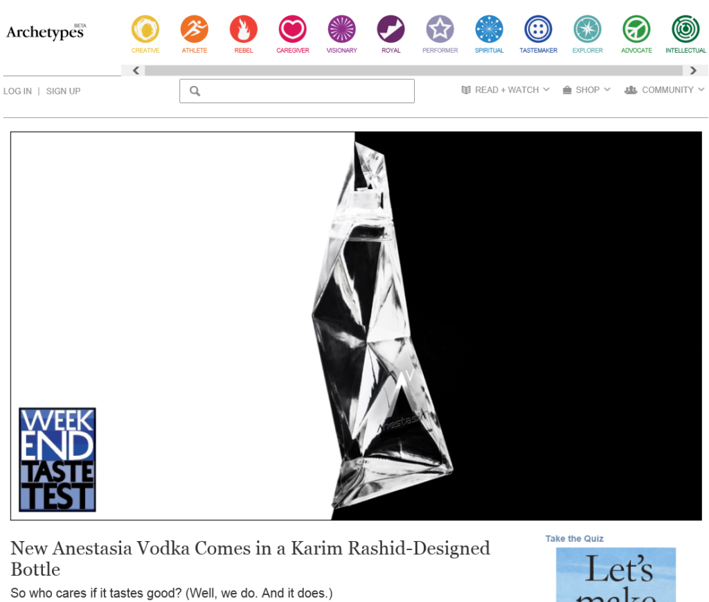Archetypes_Article, AnestasiA Vodka,_Snapshot