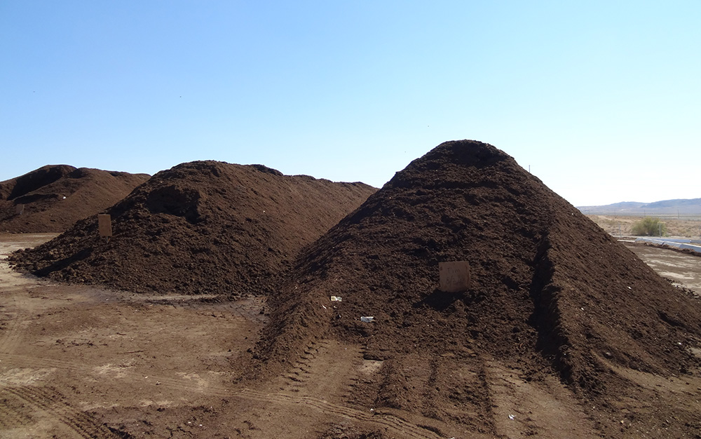 Compost Piles, A1 Organics, Las Vegas