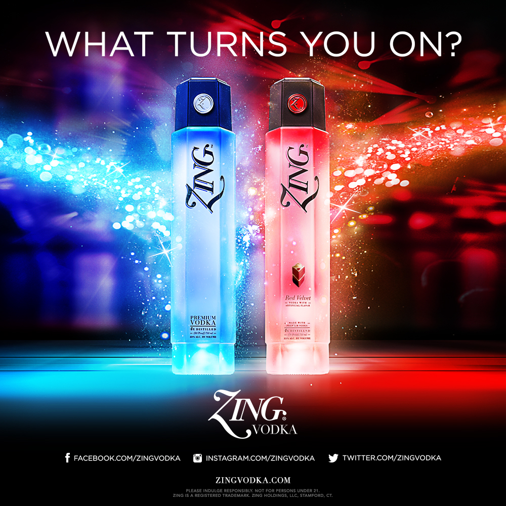 Zing Vodka What Turns You On