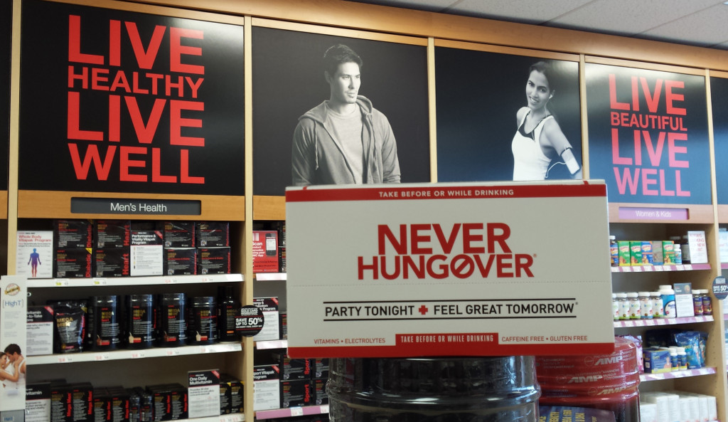 NEVERHUNGOVER, GNC Las Vegas