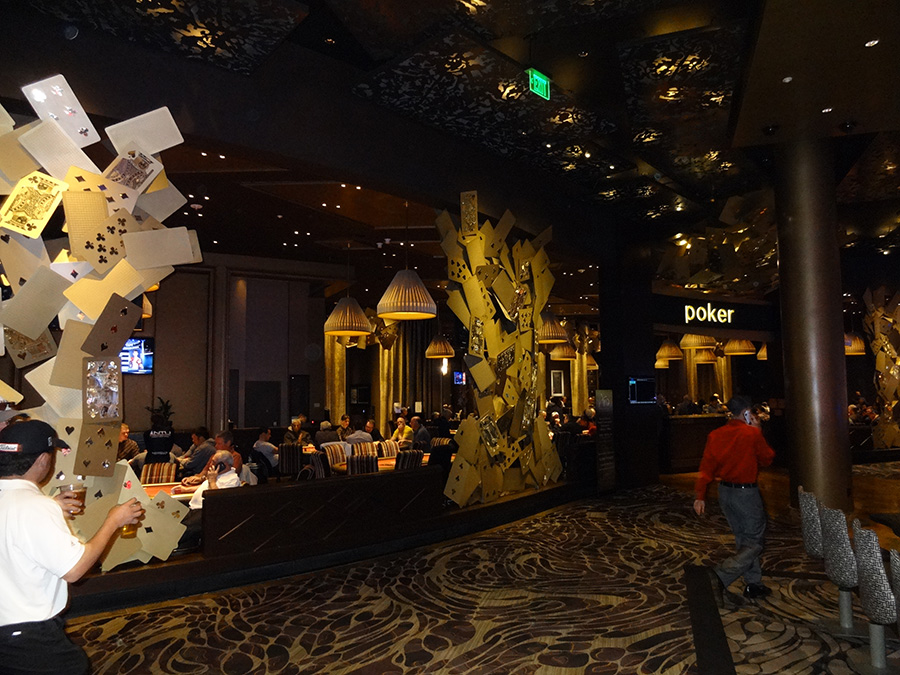 Entrance to Aria Poker Room, City Center, Las Vegas