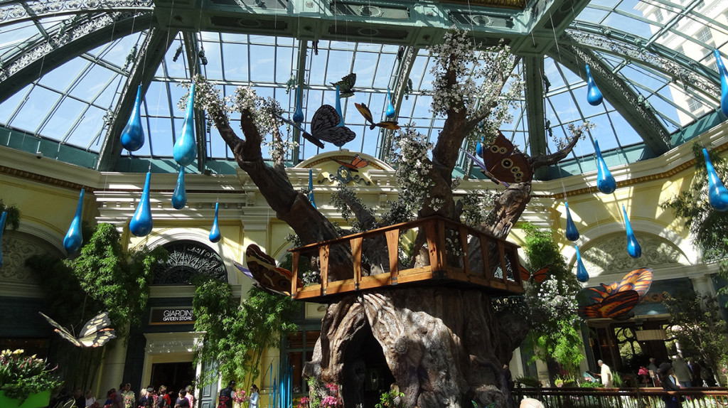 Bellagio Conservatory and Botanical Gardens, Las Vegas, Tree Fort