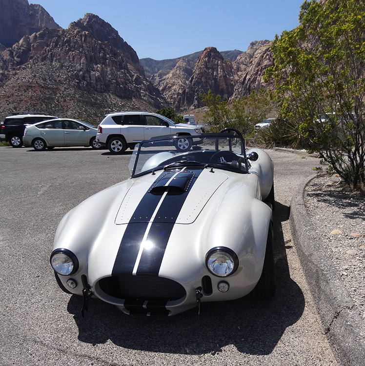 Cool Car, Pine Creek Trailhead, Rock Rock National Park, Las Vegas