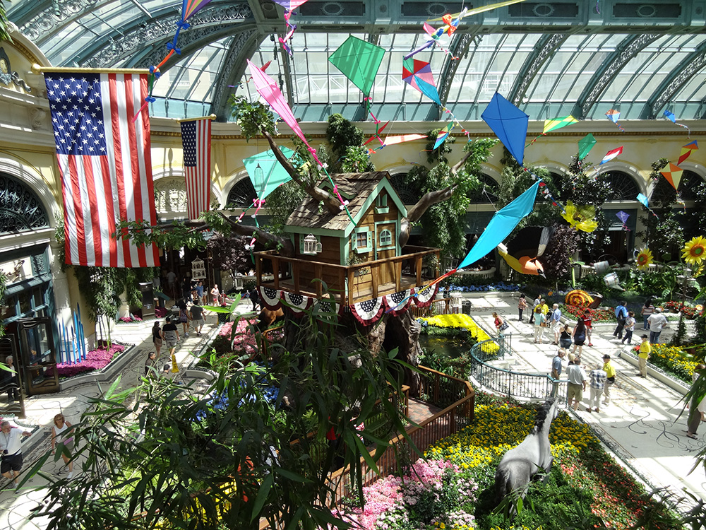 Bellagio Botanical Gardens & Conservatory, Summer Celebration 2014, Las Vegas