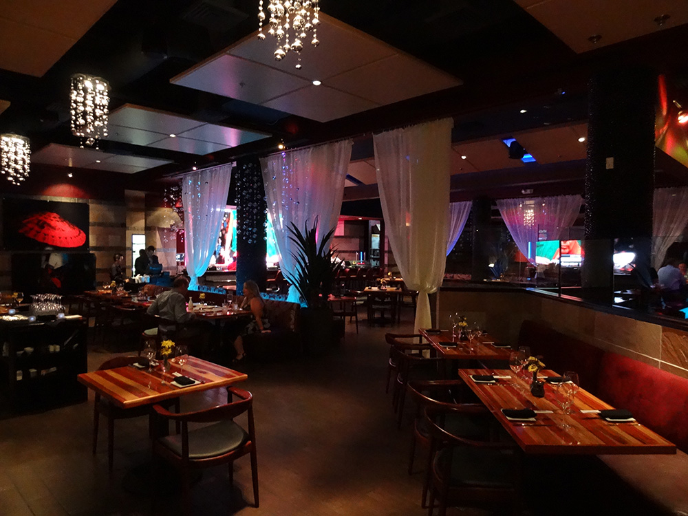 Dining at Geisha House, Steak & Sushi, Flamingo Summerlin Vegas