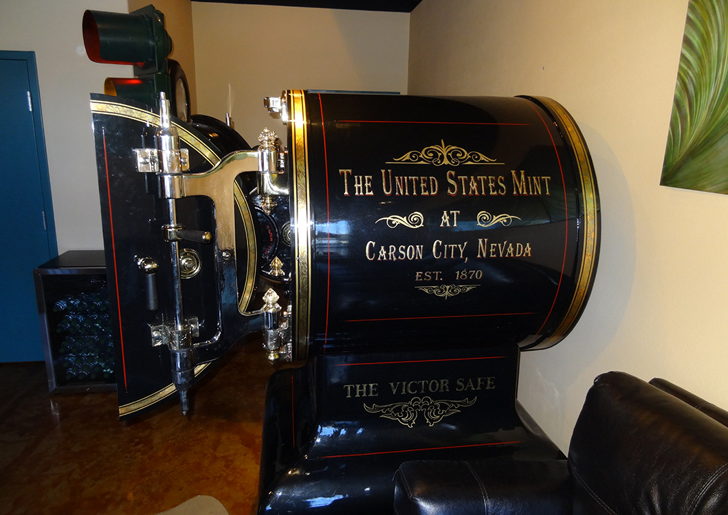The Victor Safe, United States Mint, Carson City NV, Sahara Voins Vegas