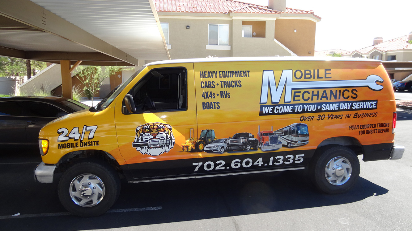 Mobile Mechanics Of Las Vegas, Repair Van 2