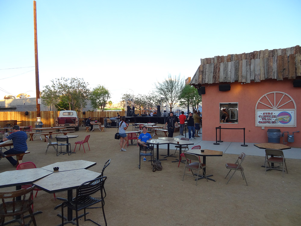 Bunkhouse Saloon, Setting Up, Downtown Las Vegas