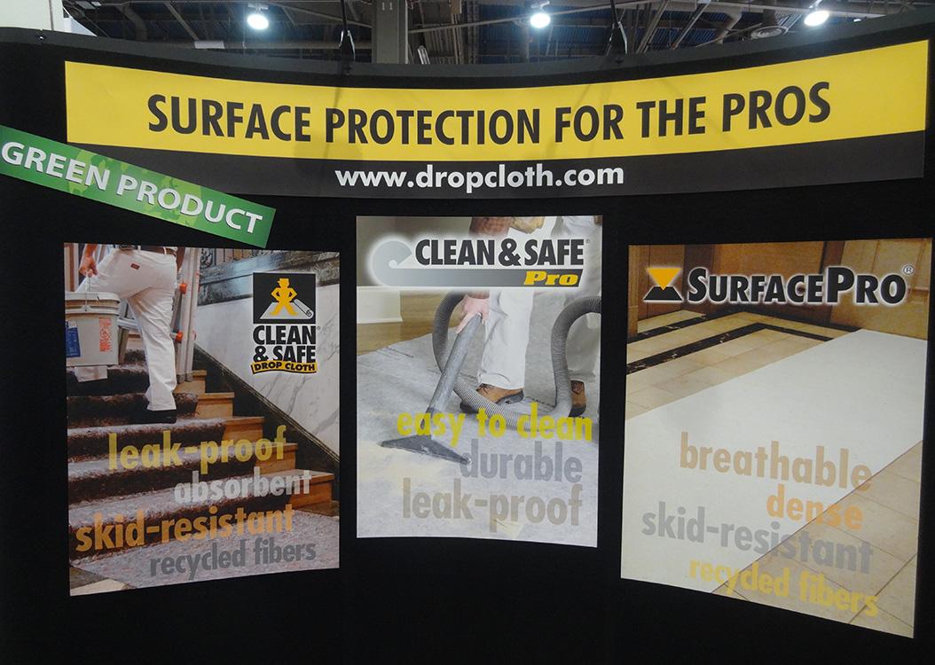 Clean & Safe Pro, Reusable Surface Protection, IBS 2015, Las Vegas
