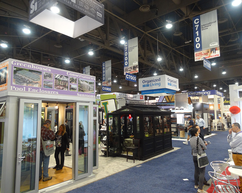 Various Booths at IBS 2015 NAHB International, Las Vegas