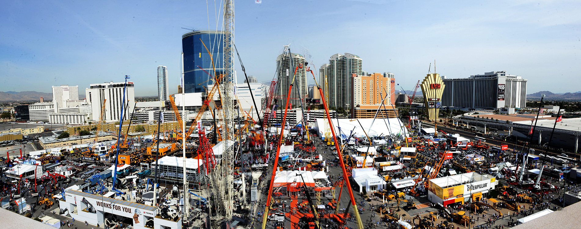 ConexpoCONAGGpanoramic,LasVegasConventionCenter Las Vegas Top