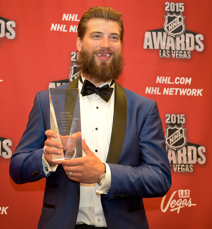 Brent-Burns-of-the-San-Jose-Sharks,-2015-NHL-Awards,-MGM-Las-Vegas