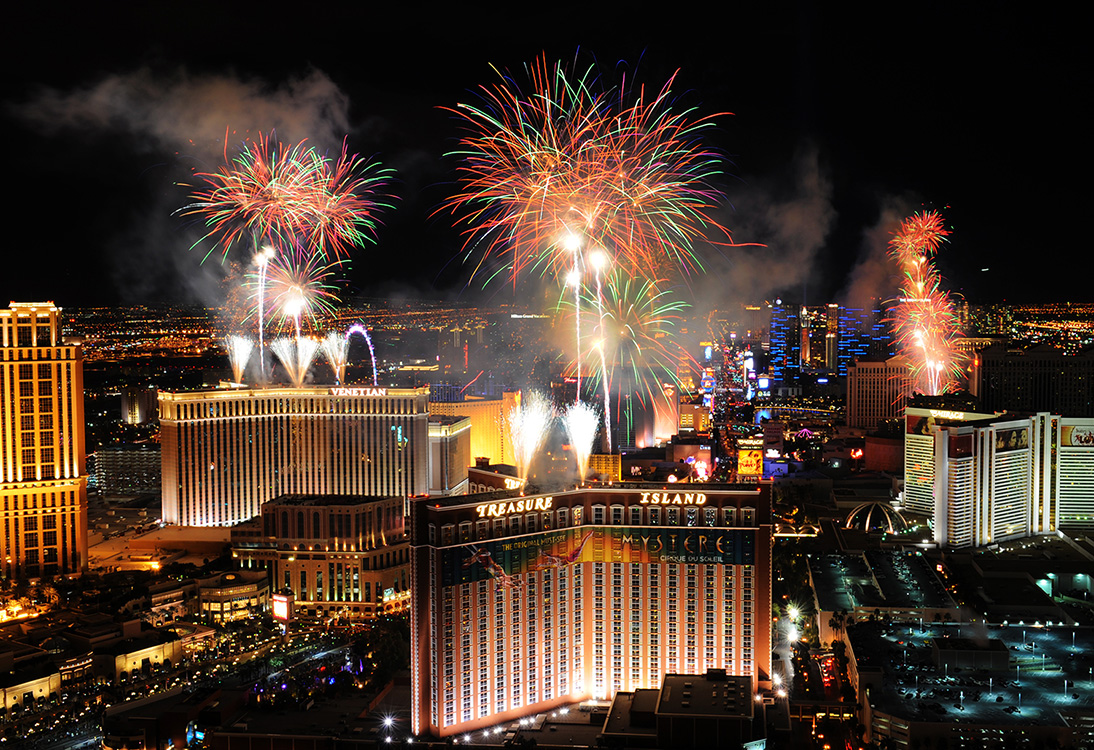 Happy 4th of July, Las Vegas Strip