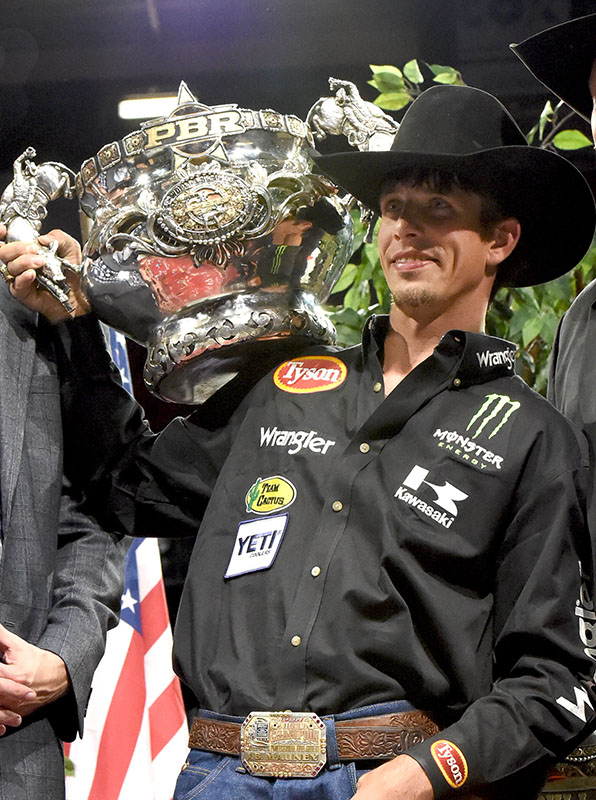 JB Mauney is PBR's 6 MillionDollar Man, Las Vegas