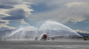 Norwegian Air Arriving in Las Vegas, McCarran International Airport