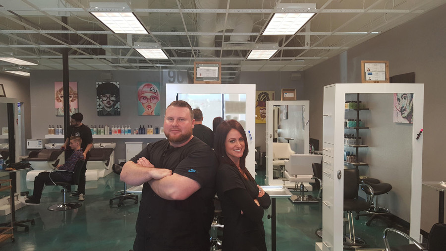 Dime Barber Shop, Master Barbers Ben Orchard & Michelle Pancare, Summerlin South in Las Vegas