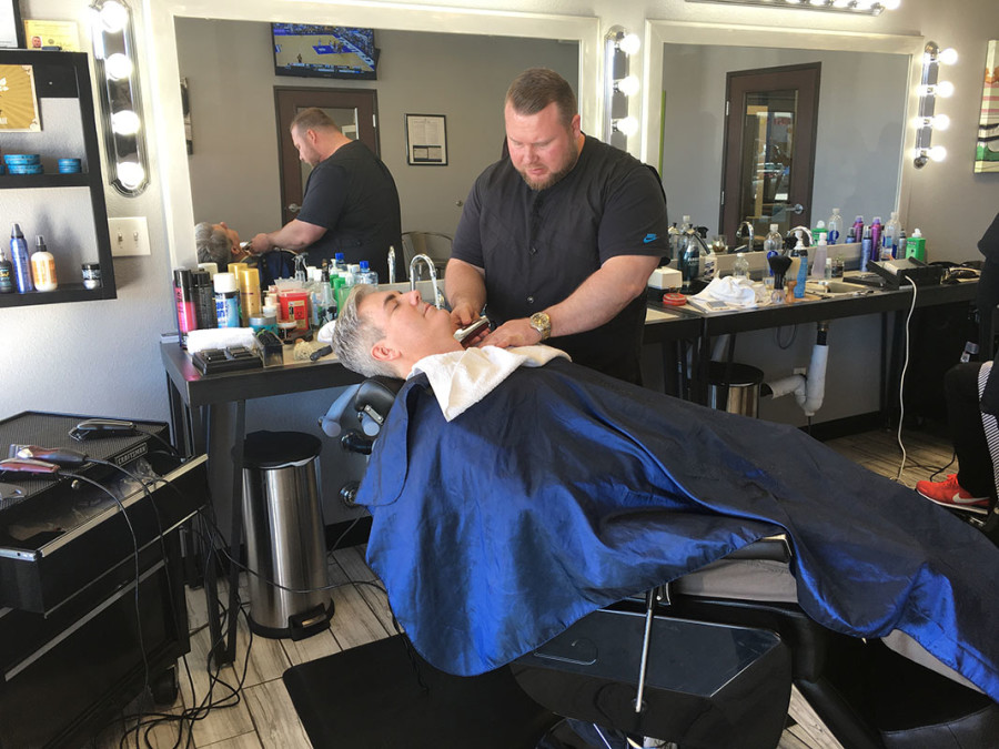 Master Barber Ben Orchard, Dime Salon & Barber Shop, Summerlin South in Las Vegas