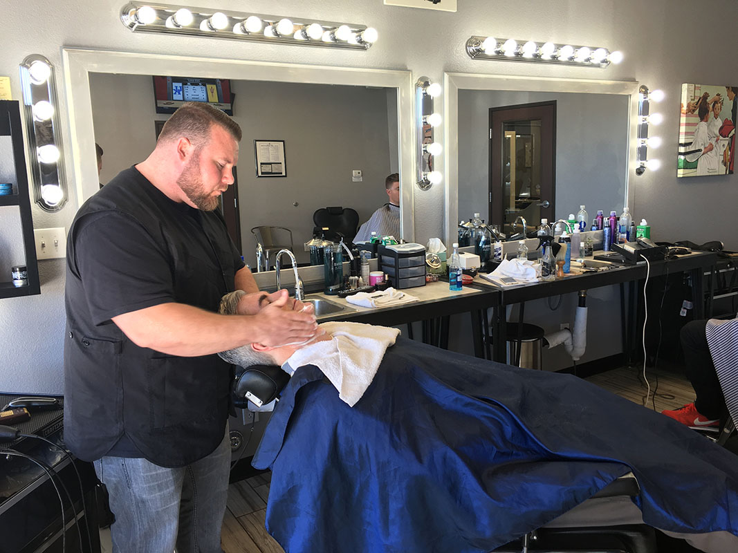 Dime Salon & Barber Shop, Straight Razor Shaves