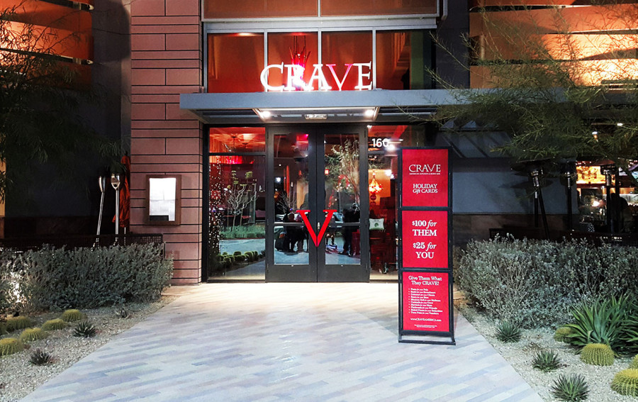 Crave Restaurant Entrance, Downtown Summerlin, Las Vegas