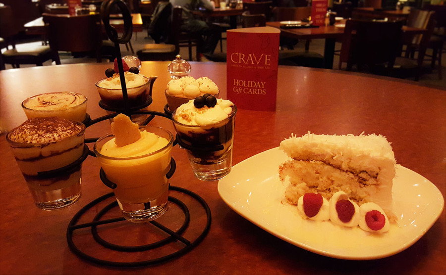 "The Original" Coconut Cake, Crave Restaurant in Downtown Summerlin, Las Vegas