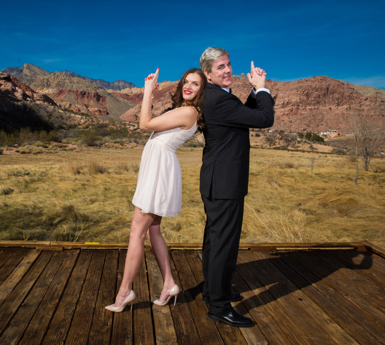 Brendan & Victoria Magone, Wedding Day in Red Rock National Park, Pic 6