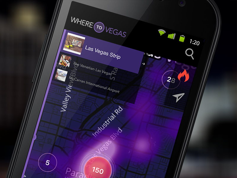 Las Vegas New Travel App, WheretoVegas
