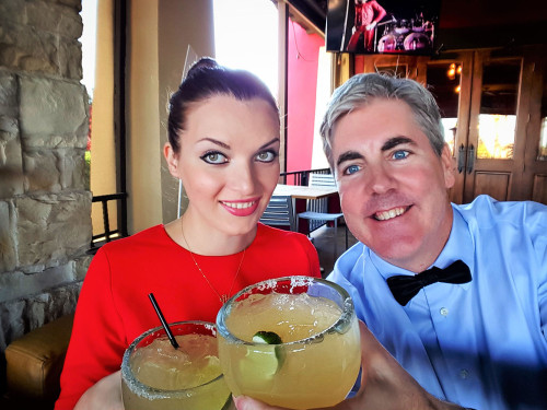 Victoria Kuznetsova Magone & Brendan Magone, Nacho Daddy Restaurant, West Las Vegas