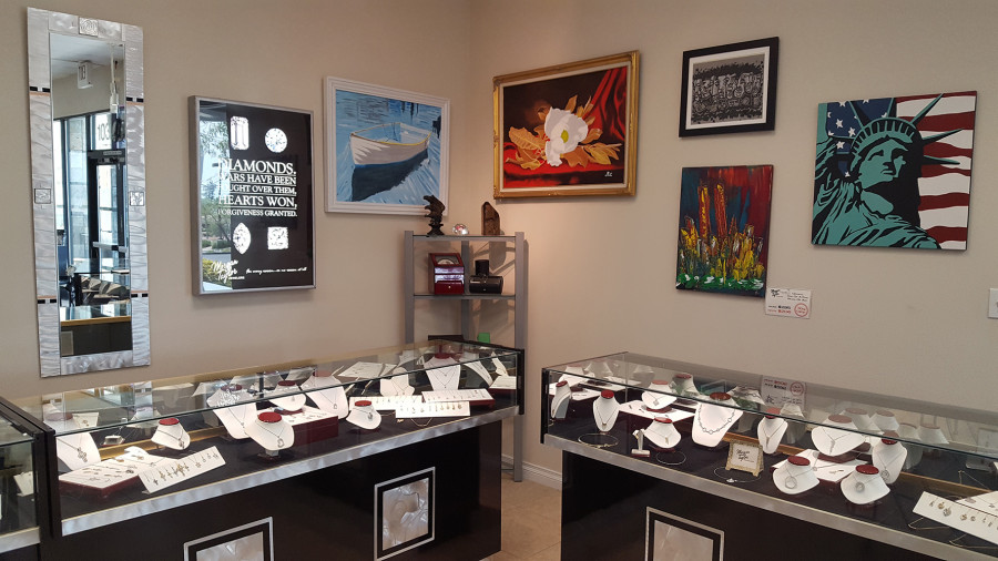 Elegant Jewelry and Art, Morgan Taylors Jewelers, West Las Vegas